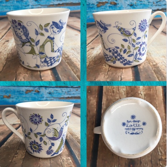 1960s Lotte Turi-Design Midsommar Mug Norway